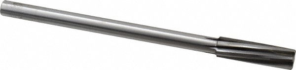 Made in USA 242018 Chucking Reamer: 9/16" Dia, 8" OAL, 2" Flute Length, Straight Shank, Solid Carbide Image