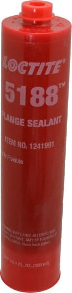 LOCTITE 1241991 Joint Sealant: 300 mL Cartridge, Red, Polyurethane 