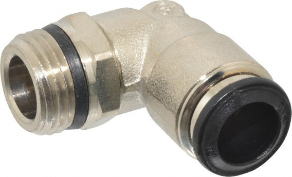 Male 3/8" 10mm Push in Swivel Elbow Fitting Connecter 