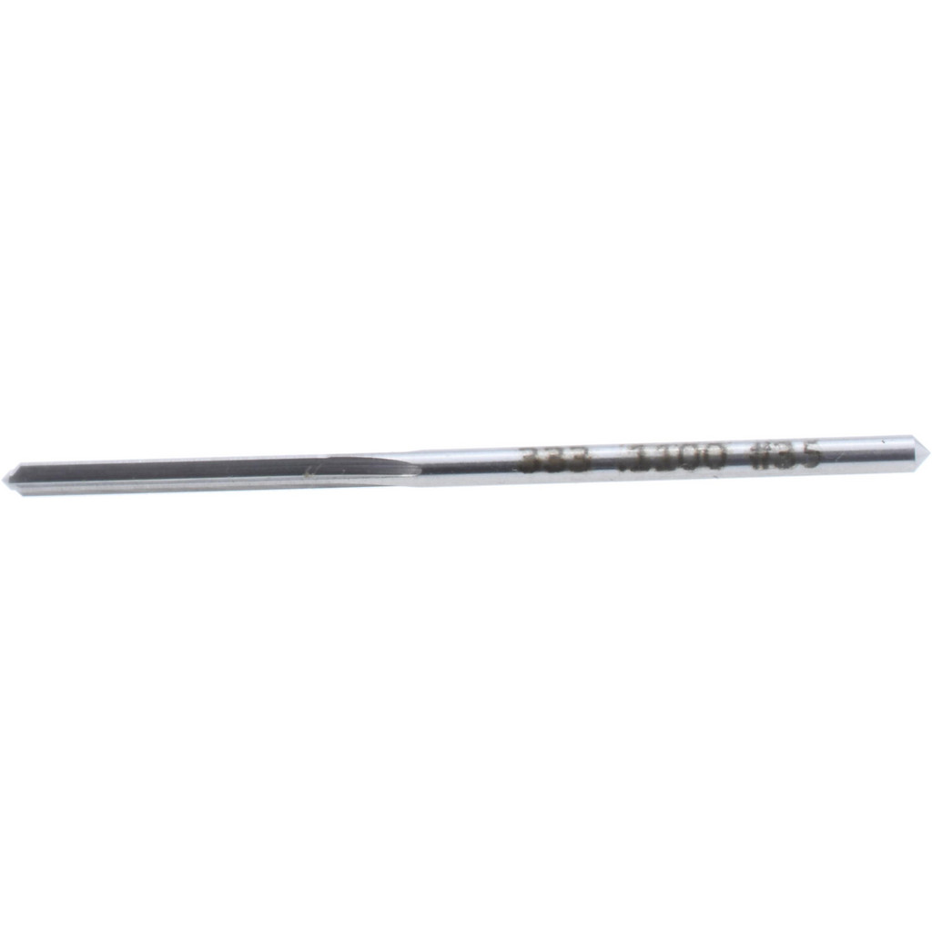 Made in USA 333-0.1100 Chucking Reamer: 0.11" Dia, 2-5/8" OAL, 7/8" Flute Length, Straight Shank, High Speed Steel Image