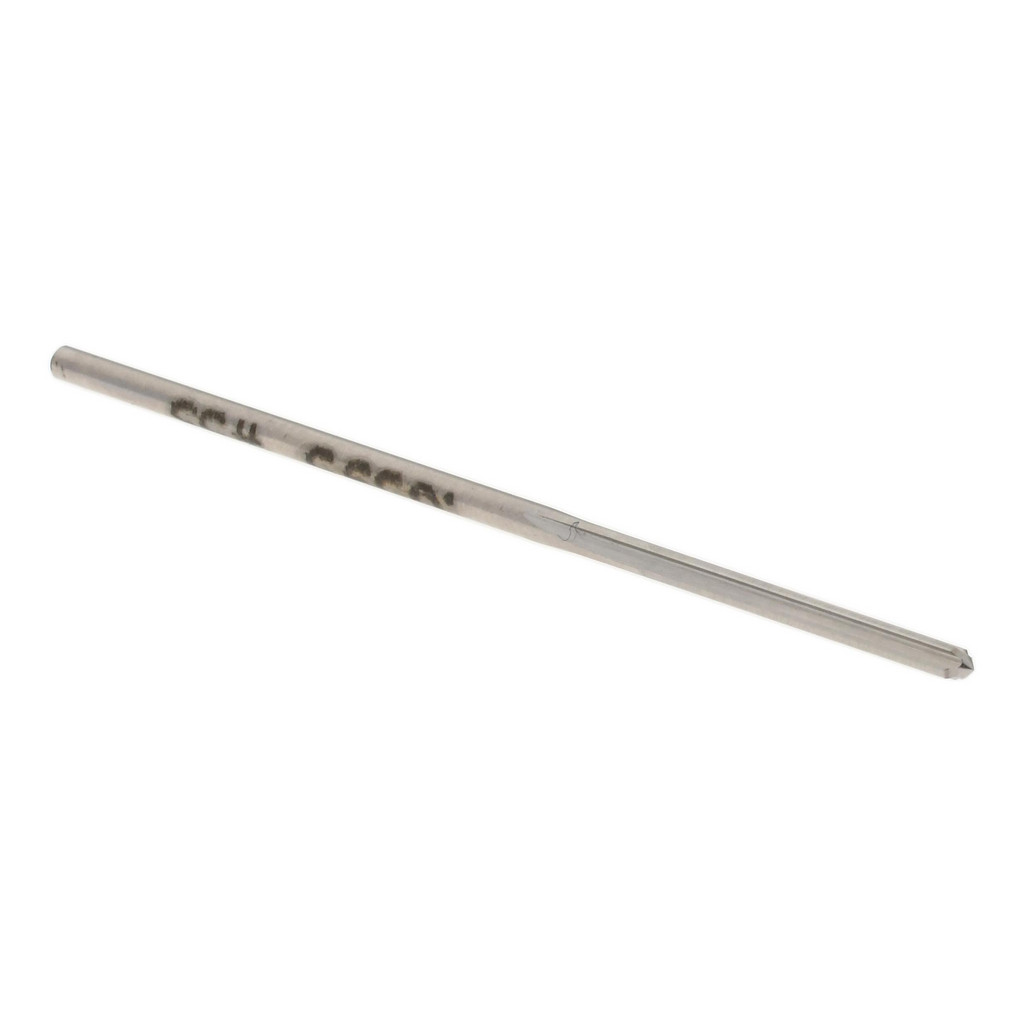 Made in USA 333-0.0595 Chucking Reamer: 0.0595" Dia, 1-7/8" OAL, 1/2" Flute Length, Straight Shank, High Speed Steel Image