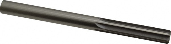 Made in USA 333-0.4844 Chucking Reamer: 31/64" Dia, 5-7/8" OAL, 2" Flute Length, Straight Shank, High Speed Steel Image