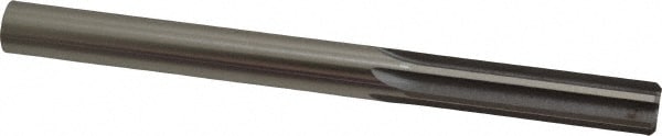 Made in USA 333-0.5000 Chucking Reamer: 1/2" Dia, 6" OAL, 2" Flute Length, Straight Shank, High Speed Steel Image