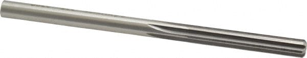 Made in USA 333-0.2380 Chucking Reamer: 0.238" Dia, 4" OAL, 1-1/2" Flute Length, Straight Shank, High Speed Steel Image