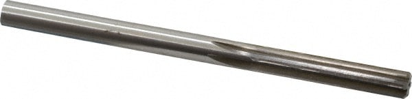 Made in USA 333-0.2720 Chucking Reamer: 0.272" Dia, 4-1/8" OAL, 1-1/2" Flute Length, Straight Shank, High Speed Steel Image