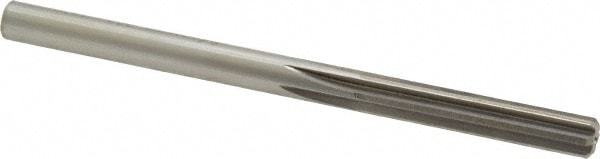 Made in USA 333-0.2810 Chucking Reamer: 0.281" Dia, 4-1/4" OAL, 1-1/2" Flute Length, Straight Shank, High Speed Steel Image