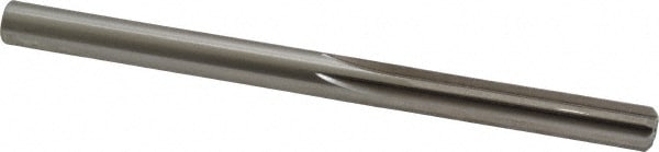 Made in USA 333-0.3020 Chucking Reamer: 0.302" Dia, 4-3/8" OAL, 1-1/2" Flute Length, Straight Shank, High Speed Steel Image