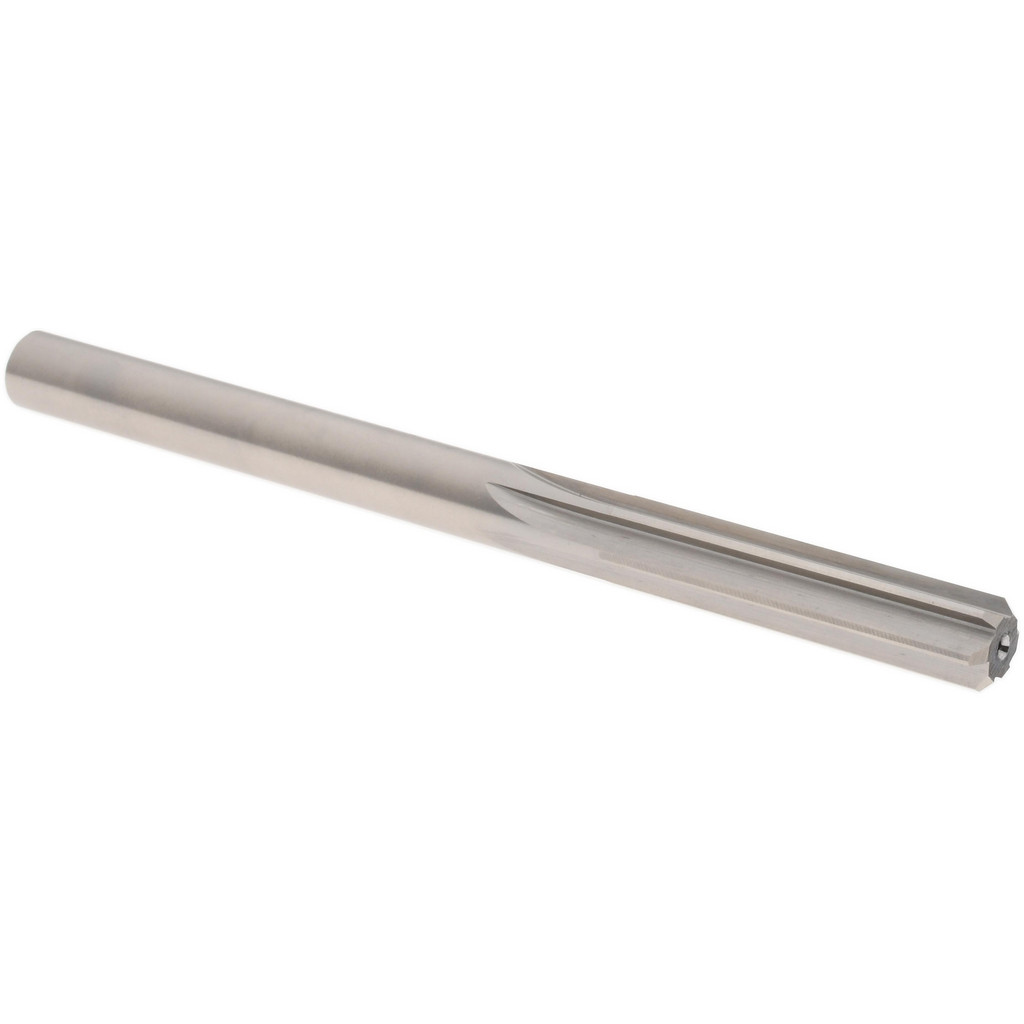 Made in USA 333-0.3770 Chucking Reamer: 0.377" Dia, 5" OAL, 1-3/4" Flute Length, Straight Shank, High Speed Steel Image