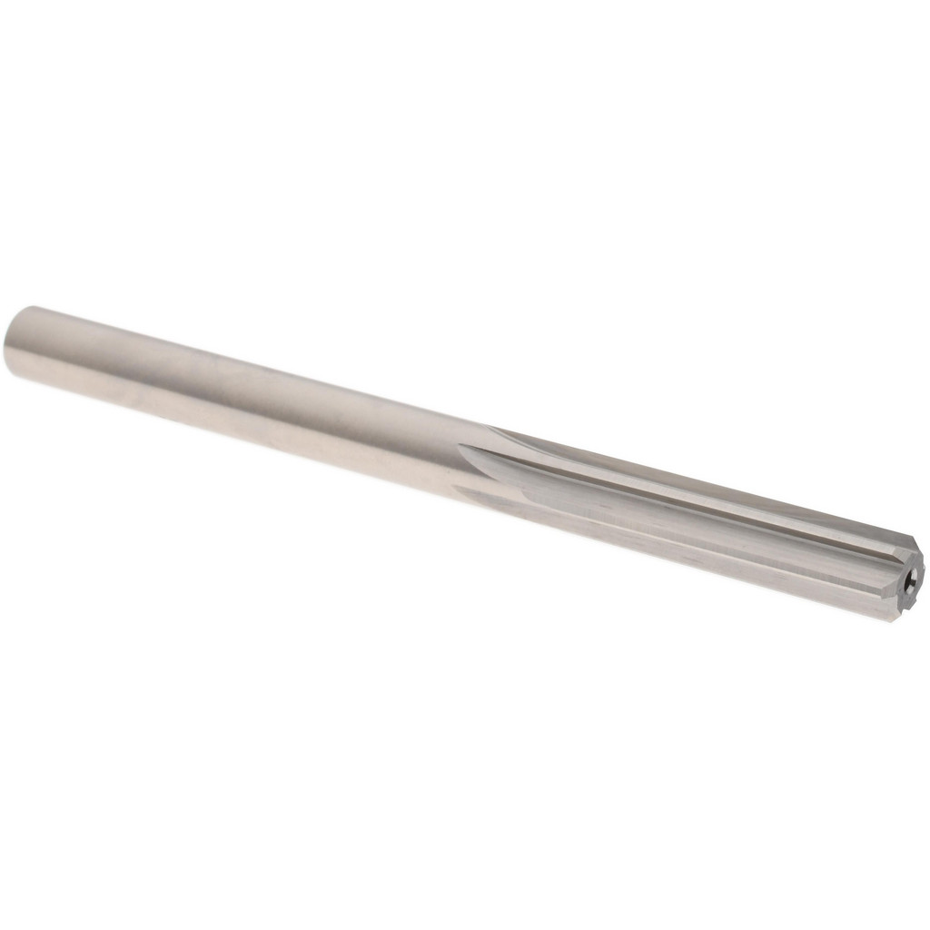 Made in USA 333-0.3970 Chucking Reamer: 0.397" Dia, 5-1/8" OAL, 1-3/4" Flute Length, Straight Shank, High Speed Steel Image