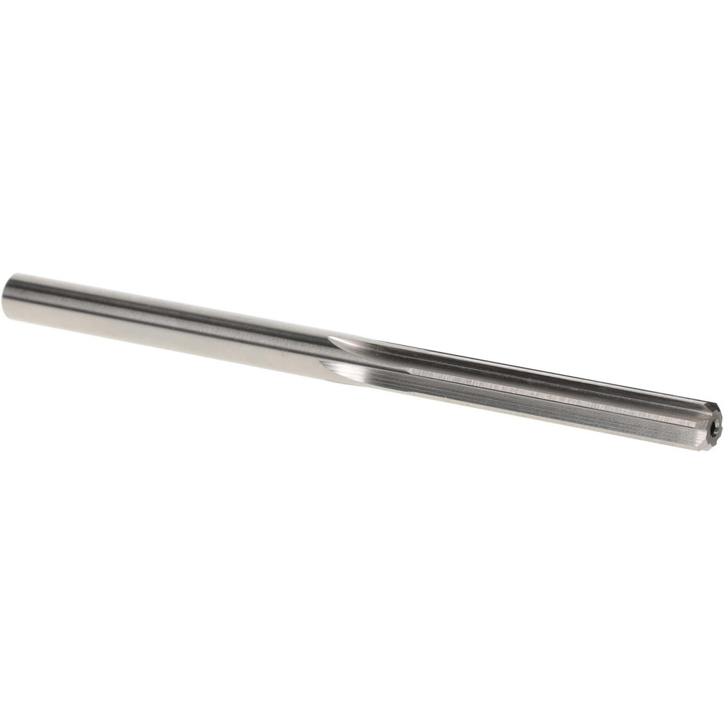 Made in USA 370-0.2480 Chucking Reamer: 0.248" Dia, 4" OAL, 1-1/2" Flute Length, Straight Shank, High Speed Steel Image