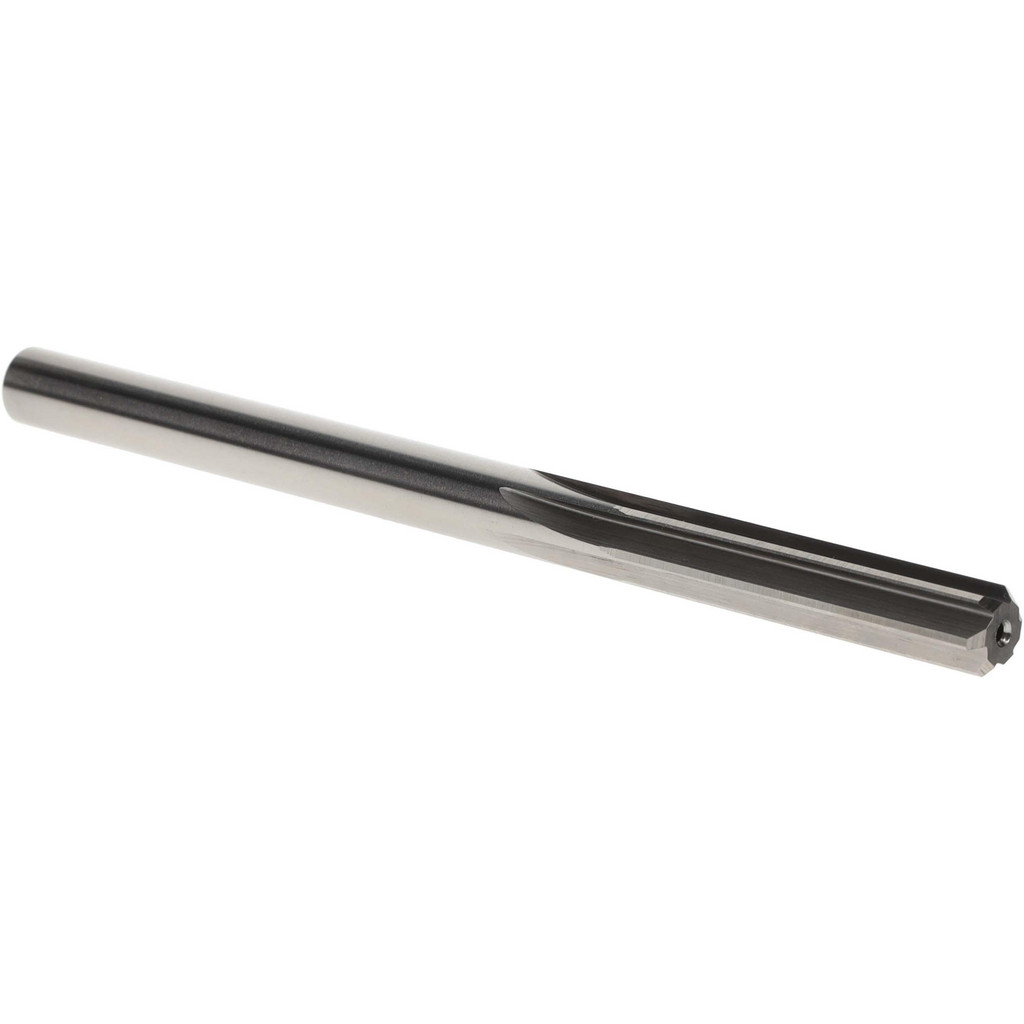 Made in USA 370-0.3105 Chucking Reamer: 0.3105" Dia, 4-1/2" OAL, 1-1/2" Flute Length, Straight Shank, High Speed Steel Image