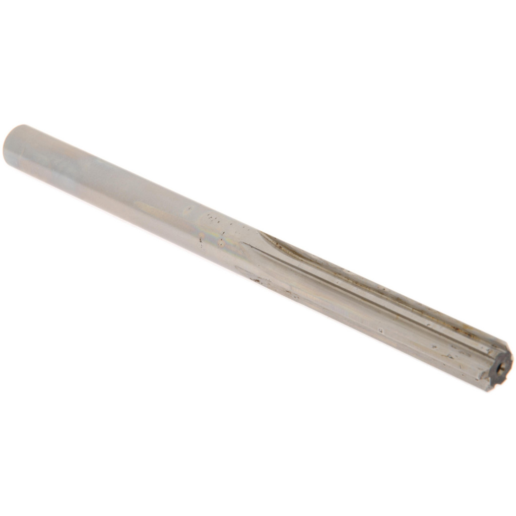 Made in USA 370-0.3730 Chucking Reamer: 0.373" Dia, 5" OAL, 1-3/4" Flute Length, Straight Shank, High Speed Steel Image