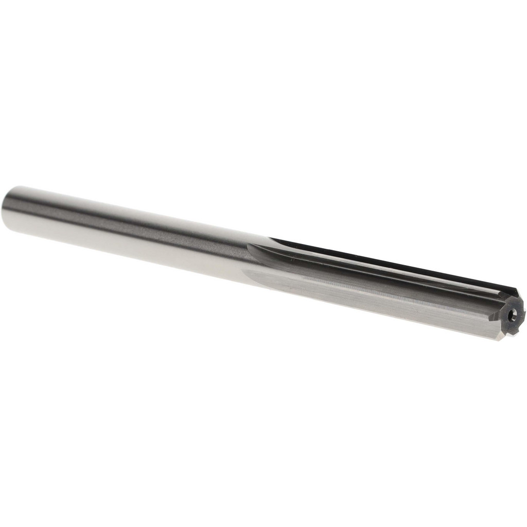 Made in USA 370-0.3745 Chucking Reamer: 0.3745" Dia, 5" OAL, 1-3/4" Flute Length, Straight Shank, High Speed Steel Image