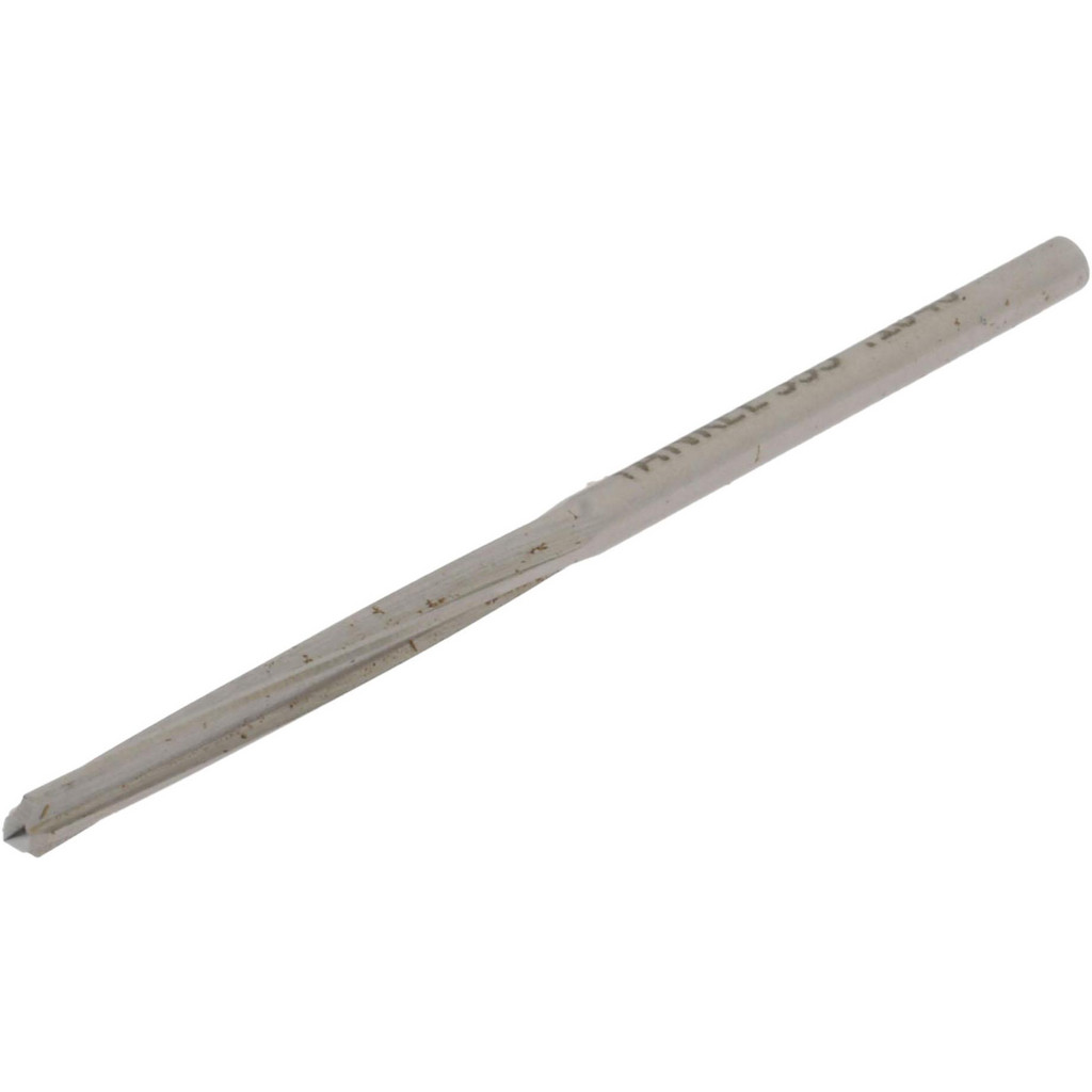 Made in USA 335-0.1040 Chucking Reamer: 0.104" Dia, 2-1/2" OAL, 7/8" Flute Length, Straight Shank, High Speed Steel Image