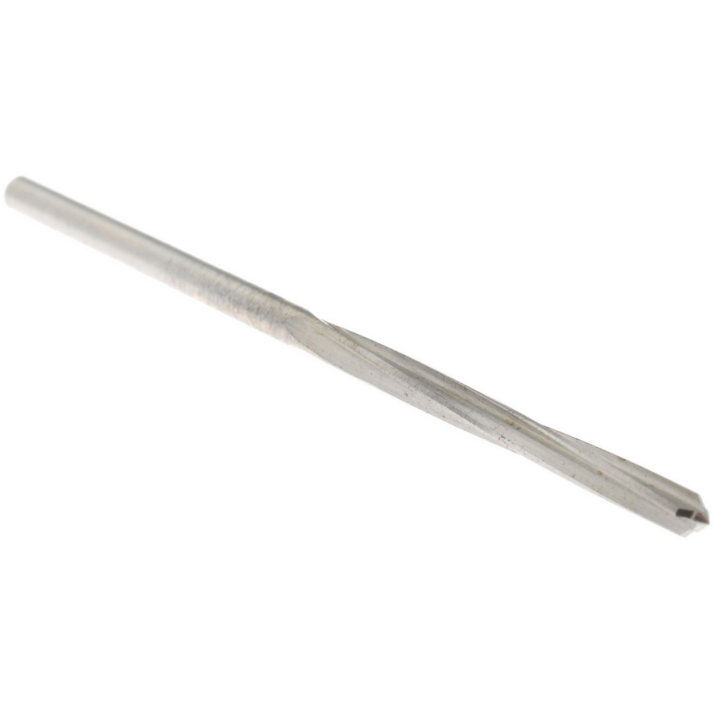 Made in USA 335-0.0960 Chucking Reamer: 0.096" Dia, 2-3/8" OAL, 7/8" Flute Length, Straight Shank, High Speed Steel Image