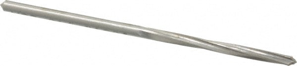 Made in USA 335-0.0810 Chucking Reamer: 0.081" Dia, 2-1/8" OAL, 3/4" Flute Length, Straight Shank, High Speed Steel Image