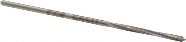 Made in USA 335-0.0595 Chucking Reamer: 0.0595" Dia, 1-7/8" OAL, 1/2" Flute Length, Straight Shank, High Speed Steel Image