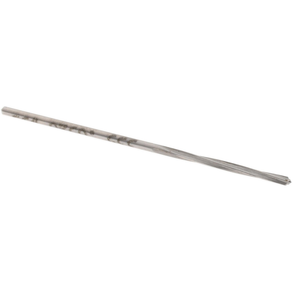 Made in USA 335-0.0520 Chucking Reamer: 0.052" Dia, 1-7/8" OAL, 1/2" Flute Length, Straight Shank, High Speed Steel Image