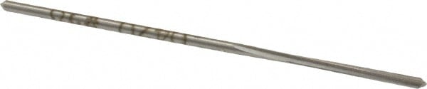 Made in USA 335-0.0420 Chucking Reamer: 0.042" Dia, 1-5/8" OAL, 1/2" Flute Length, Straight Shank, High Speed Steel Image