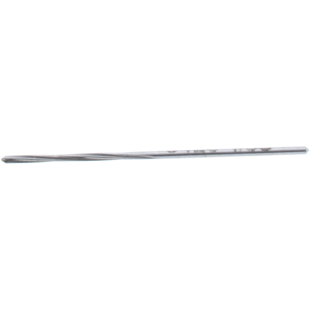 Made in USA 335-0.0420 Chucking Reamer: 0.042" Dia, 1-5/8" OAL, 1/2" Flute Length, Straight Shank, High Speed Steel Image