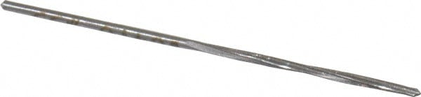 Made in USA 335-0.0410 Chucking Reamer: 0.041" Dia, 1-5/8" OAL, 1/2" Flute Length, Straight Shank, High Speed Steel Image