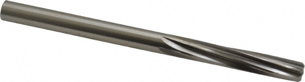 Made in USA 335-0.3125 Chucking Reamer: 5/16" Dia, 4-1/2" OAL, 1-1/2" Flute Length, Straight Shank, High Speed Steel Image