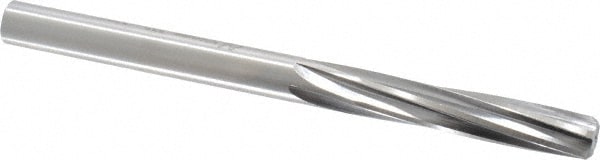 Made in USA 335-0.3750 Chucking Reamer: 3/8" Dia, 5" OAL, 1-3/4" Flute Length, Straight Shank, High Speed Steel Image