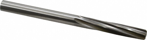 Made in USA 335-0.4062 Chucking Reamer: 13/32" Dia, 5-1/4" OAL, 1-3/4" Flute Length, Straight Shank, High Speed Steel Image