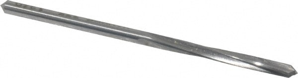 Made in USA 335-0.1240 Chucking Reamer: 0.124" Dia, 2-3/4" OAL, 7/8" Flute Length, Straight Shank, High Speed Steel Image