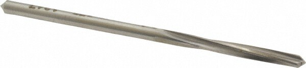 Made in USA 375-0.1247 Chucking Reamer: 0.1247" Dia, 2-5/8" OAL, 1-3/16" Flute Length, Straight Shank, High Speed Steel Image