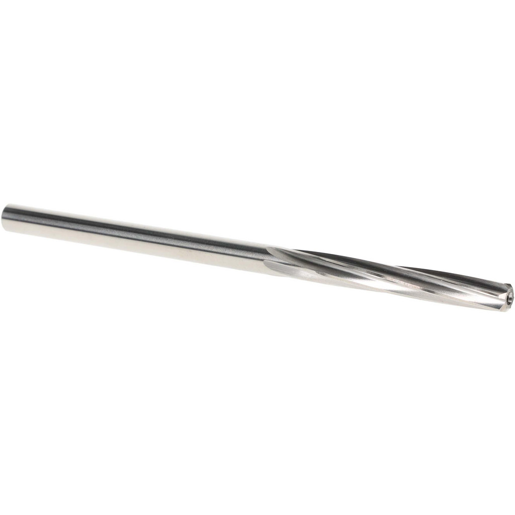 Made in USA 375-0.1870 Chucking Reamer: 0.187" Dia, 3-1/2" OAL, 1-1/8" Flute Length, Straight Shank, High Speed Steel Image