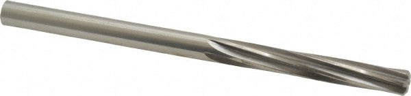 Made in USA 335-0.2490 Chucking Reamer: 0.249" Dia, 4" OAL, 1-1/2" Flute Length, Straight Shank, High Speed Steel Image