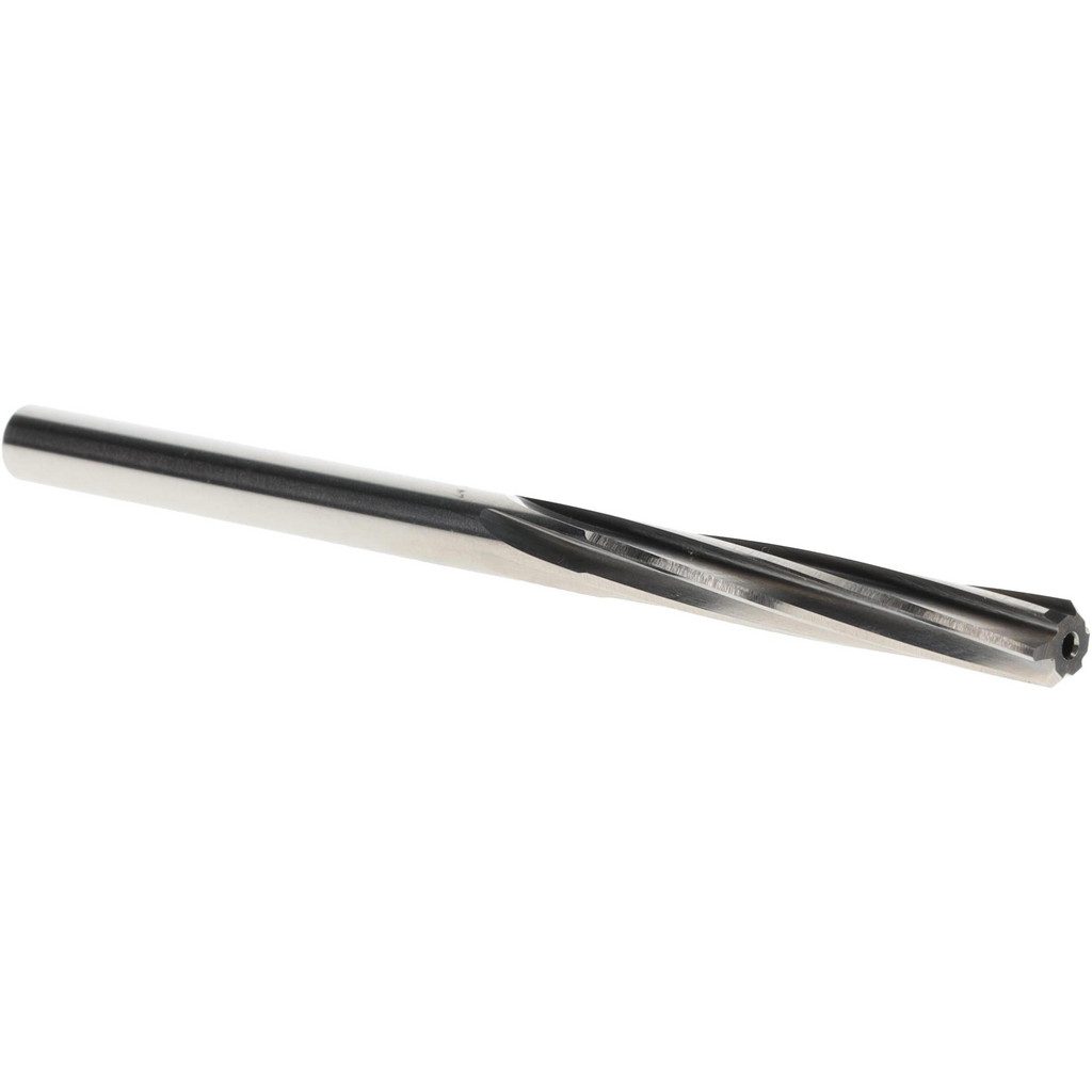 Made in USA 335-0.2490 Chucking Reamer: 0.249" Dia, 4" OAL, 1-1/2" Flute Length, Straight Shank, High Speed Steel Image