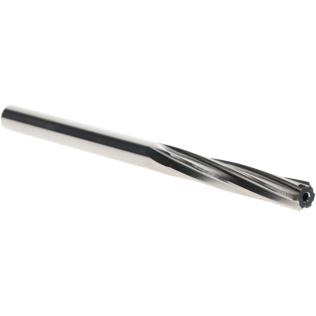 Made in USA 375-0.2495 Chucking Reamer: 0.2495" Dia, 4" OAL, 1-1/2" Flute Length, Straight Shank, High Speed Steel Image