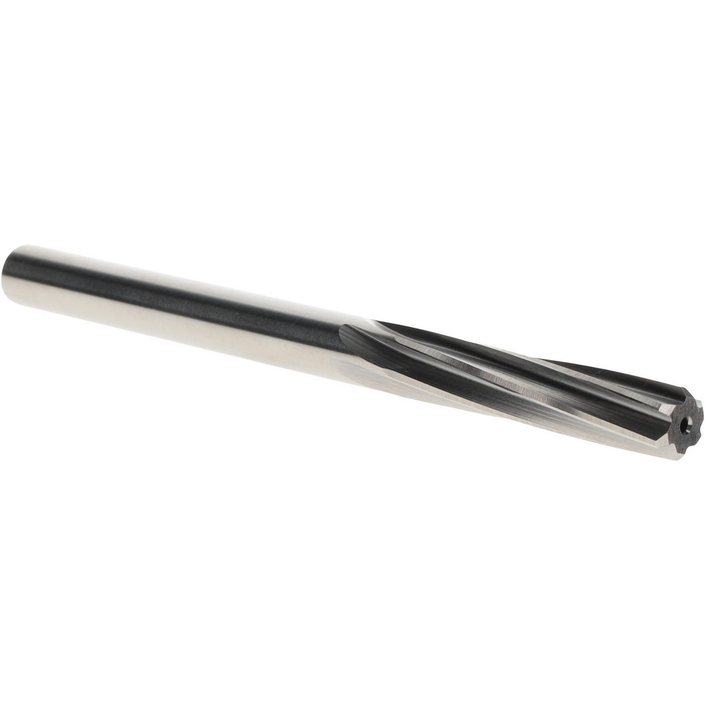Made in USA 375-0.3745 Chucking Reamer: 0.3745" Dia, 5" OAL, 1-3/4" Flute Length, Straight Shank, High Speed Steel Image