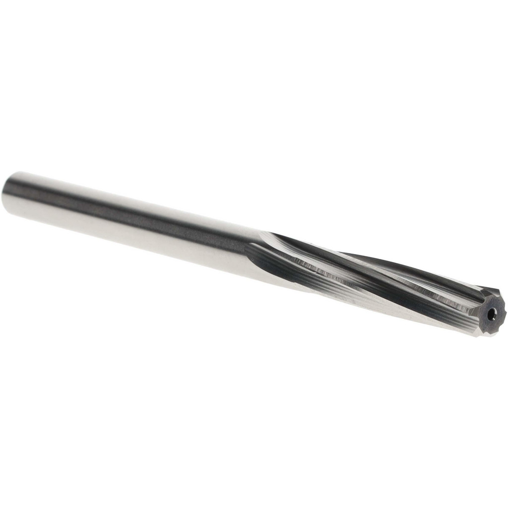 Made in USA 335-0.3160 Chucking Reamer: 0.316" Dia, 4-1/2" OAL, 1-1/2" Flute Length, Straight Shank, High Speed Steel Image