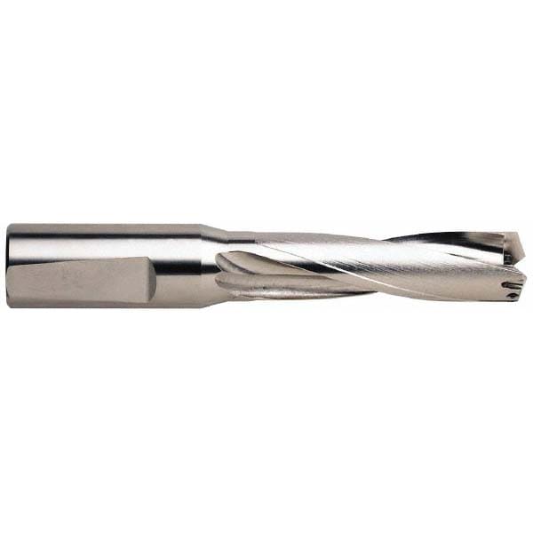 Replaceable-Tip Drill: 24 to 25.5 mm Dia, 78 mm Max Depth, 1" Whistle Notch Shank