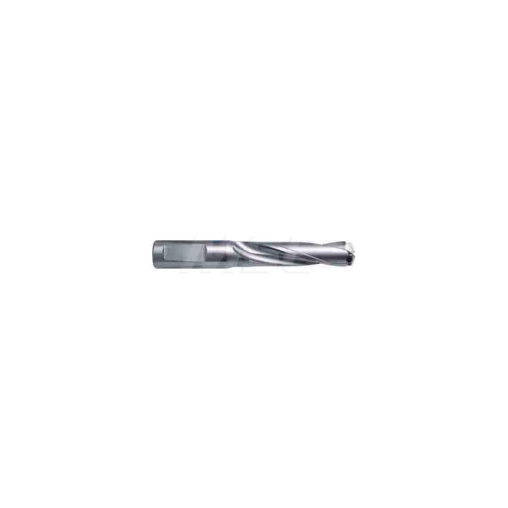 Replaceable-Tip Drill: 22.62 to 24 mm Dia, 72 mm Max Depth, 1" Whistle Notch Shank