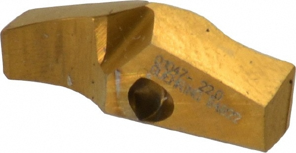 Replaceable Drill Tip: 1047 22M 140D TIN, 0.8661