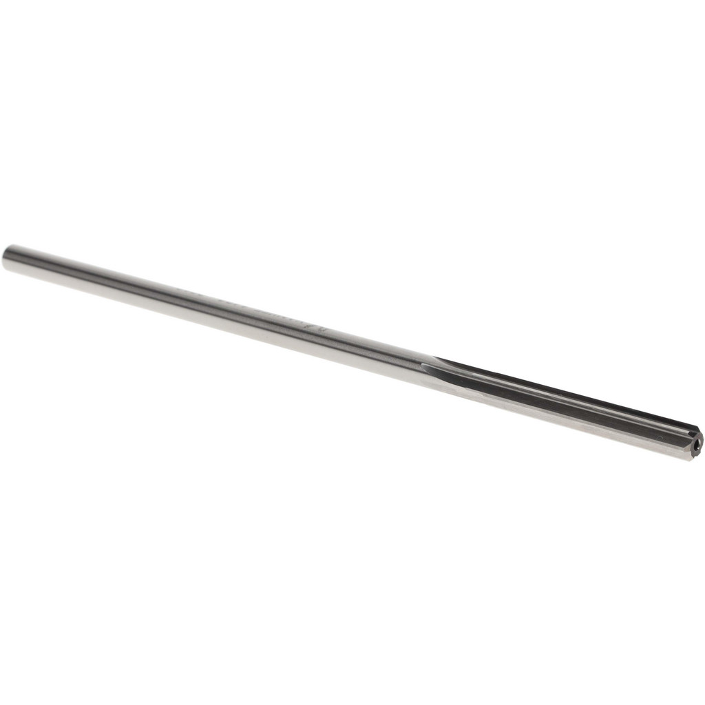 Made in USA | Yankee Chucking Reamer: #2, 6" OAL, 1-1/2" Flute Length, Straight Flute, Straight-Cylindrical Shank, Cobalt Steel - 6 Flute, Right Hand
