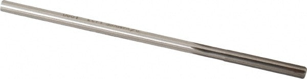 Made in USA 1433-0.1990 Chucking Reamer: 0.199" Dia, 5" OAL, 1-1/4" Flute Length, Straight Shank, Cobalt Steel Image