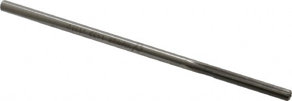 Made in USA 1433-0.1910 Chucking Reamer: 0.191" Dia, 5" OAL, 1-1/4" Flute Length, Straight Shank, Cobalt Steel Image