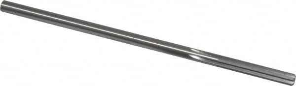 Made in USA 1433-0.1890 Chucking Reamer: 0.189" Dia, 4-1/2" OAL, 1-1/8" Flute Length, Straight Shank, Cobalt Steel Image