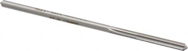 Made in USA 1433-0.1770 Chucking Reamer: 0.177" Dia, 4-1/2" OAL, 1-1/8" Flute Length, Straight Shank, Cobalt Steel Image