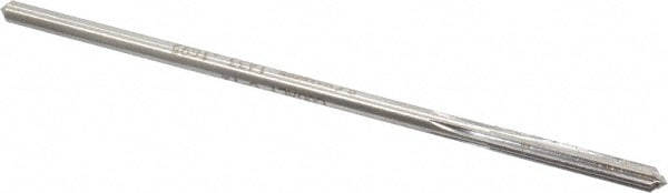 Made in USA 1433-0.1695 Chucking Reamer: 0.1695" Dia, 4-1/2" OAL, 1-1/8" Flute Length, Straight Shank, Cobalt Steel Image