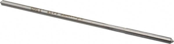 Made in USA 1433-0.1360 Chucking Reamer: 0.136" Dia, 4" OAL, 1" Flute Length, Straight Shank, Cobalt Steel Image