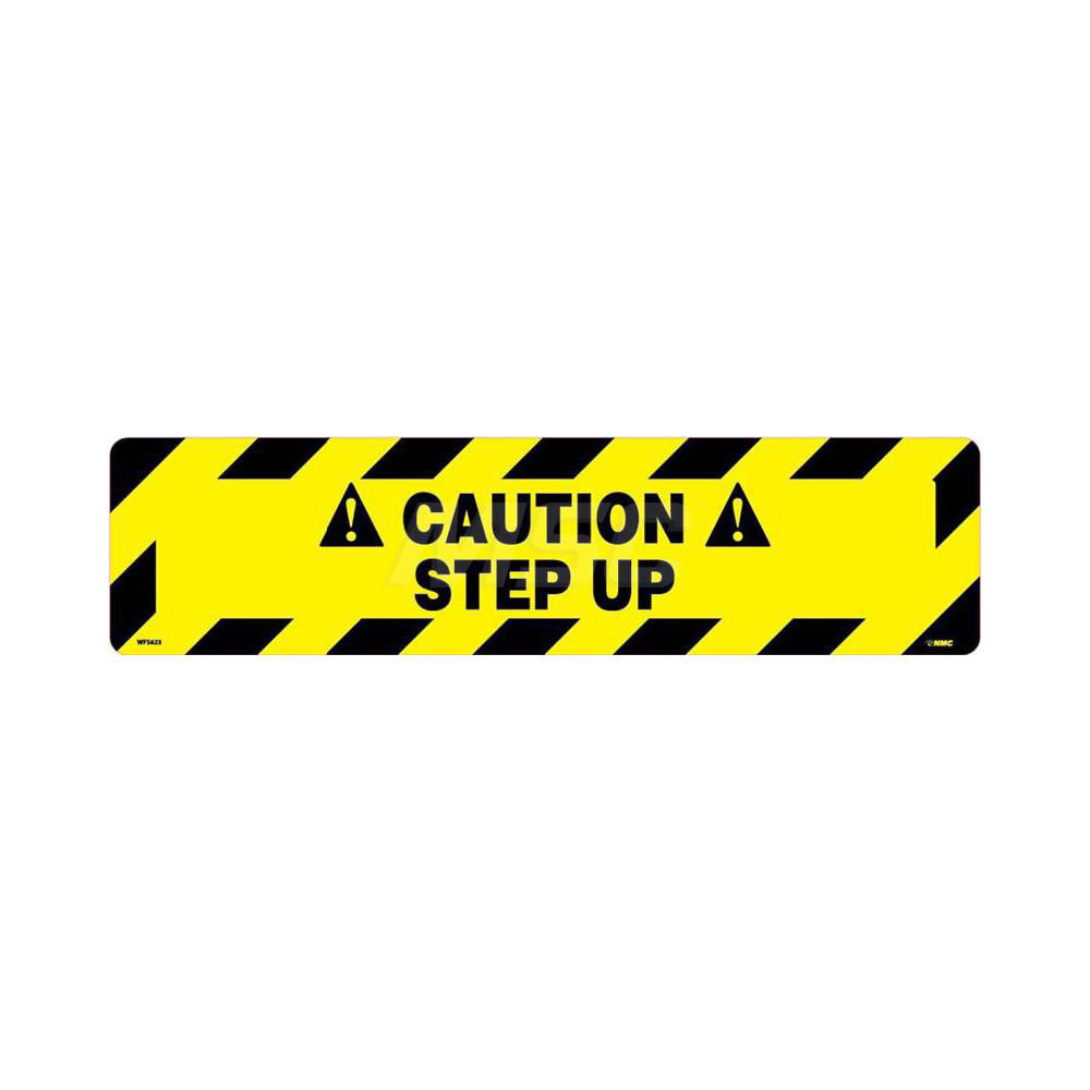 AccuformNMC - Accident Prevention Adhesive Backed Floor Sign: Rectangle ...