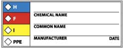 Hazardous Material Label: