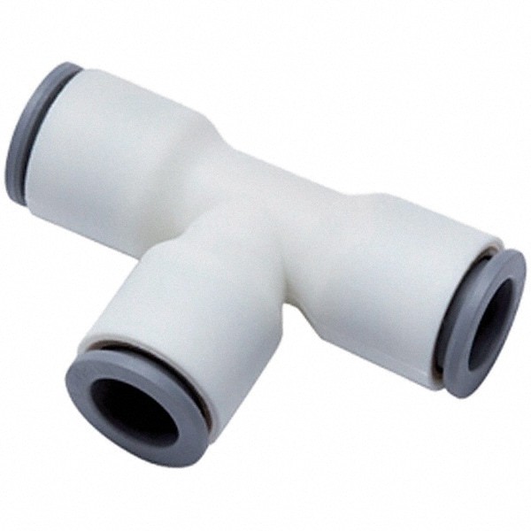 Parker 6304 62 00WP2 Push-to-Connect Tube Fitting: Union Tee, 1/2" OD Image