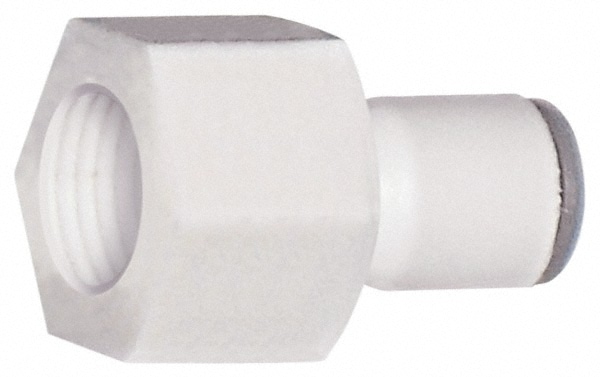 Parker 6315 60 18WP2 Push-To-Connect Tube Fitting: Connector, 3/8" Thread, 3/8" OD Image